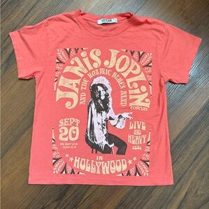 Letluv Janis Joplin graphic tee